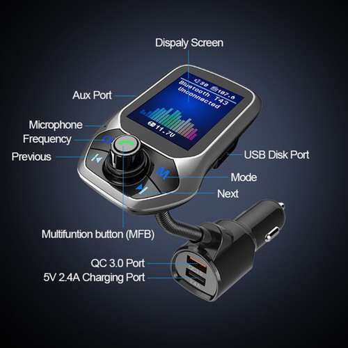 Sender Adapter Usb Auto-Player Auto Sender Auto Spannung Display - 第 8/11 張圖片