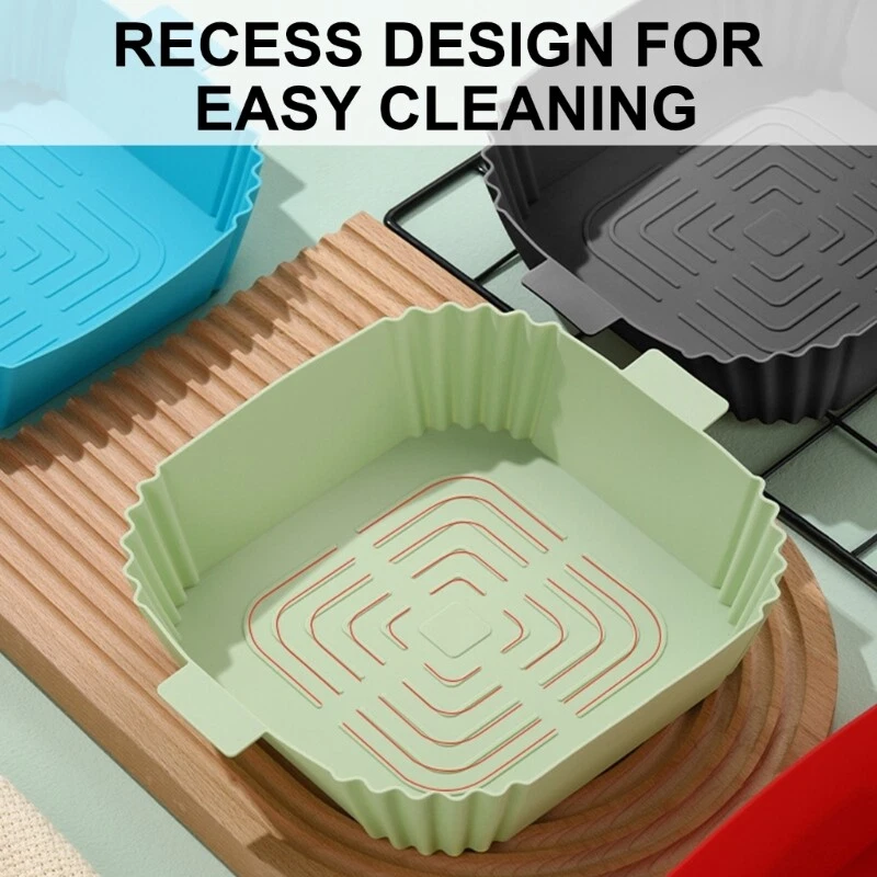 Air Fryer Basket Inserts Nonstick Liners, Cooking Mats