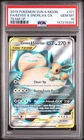 2019 POKEMON SUN & MOON TEAM UP #171 FULL ART/EEVEE & SNORLAX GX PSA 10