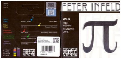 Saite Thomastik Peter Infeld f. 4/4 Geige Satz-Mittel.