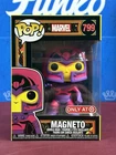 Funko Pop Black Light Marvel Magneto 799 Target Exclusive