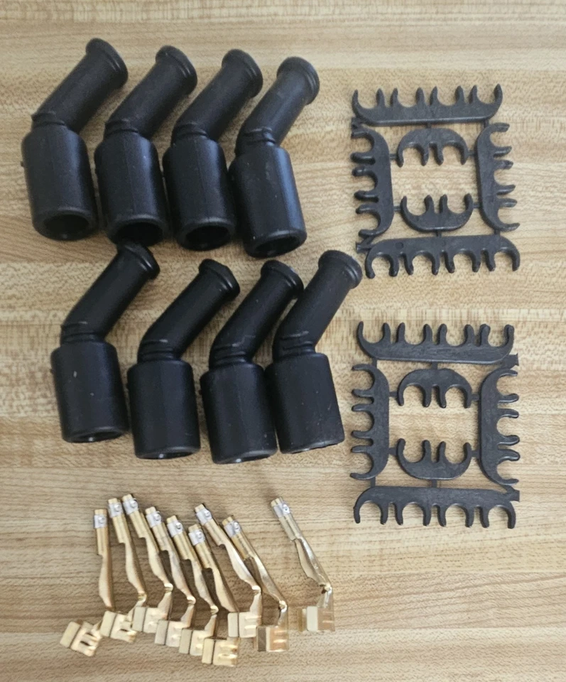 NEW Dragon Fire Performance Sport 2000 Series BBC Spark Plug Wires SPW2004WC-BK - Image 4 of 4