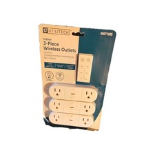 Utilitech Indoor 3 Piece Wireless Remote Cont...