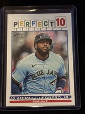 🔥Vladimir Guerrero Jr. 2025 Topps Heritage High Number “Perfect 10” Blue Jays