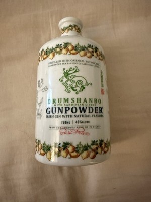 Drumshanbo Gunpowder Irish Gin limited edition - empty bottle 
