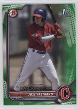 2022 Bowman Prospects Green Pattern Border 35/99 Jose Pastrano #BP-21 0g4