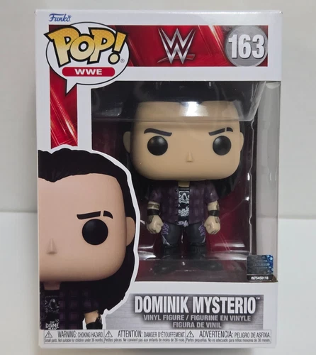 DOMINIK MYSTERIO - WWE WWF Funko POP! #163 Collectible Vinyl Figure NEW BOX WEAR