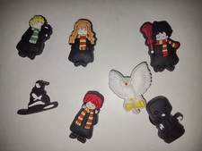  1-Crocs Shoe Charms New, Harry Potter, Hermione,Ron,Draco, Hedwig,Voldemort