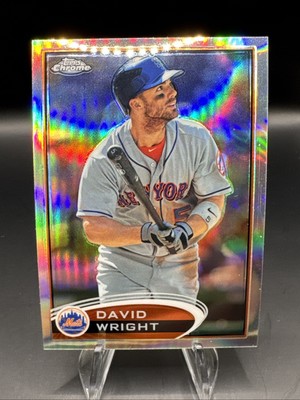 2012 Topps Chrome David Wright Refractor #41 Mets 294