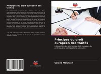 Gaiane Marukian | Principes Du Droit EuropéEn Des TraitéS | Taschenbuch (2021)