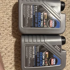 Liqui Moly Top Tec 6600 SAE 0W-20 | 1 L | Synthesis technology motor oil 2 pack