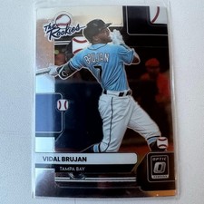 2021 Panini - Donruss Optic Baseball Vidal Brujan The Rookies Prizm #TR-7