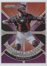 2021 Panini Prizm Illumination Purple Prizm Buster Posey #IL-14 15wb