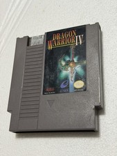 Dragon Warrior IV 4 (Nintendo, NES) - Authentic & Tested - Cart Only - Good