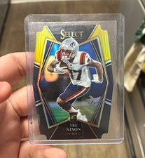 Panini Select 2021 Tre Nixon Rookie Card #1 New England Patriots NFL Card. rookie card picture