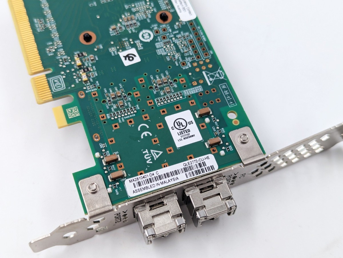 HPE QLogic SN1610Q 32GB 2p P14420-001 QLE2772-CU-HE FC HBA Card