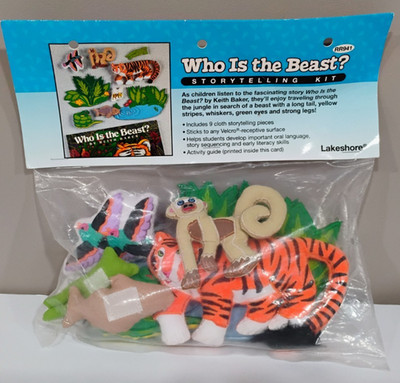 Lakeshore Learning Storytelling Kit Who is the Beast Vintage Preschool