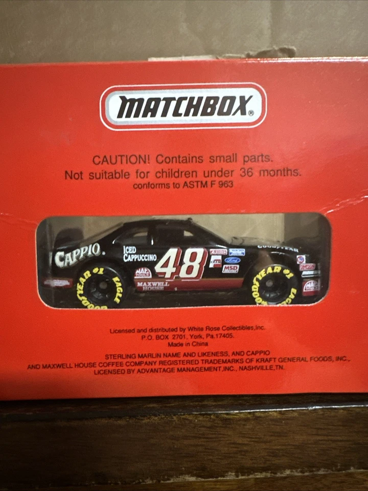 1993 Matchbox Superstars Стерлинговый Марлин No48 1/64 Каппио Iced Grand National - Изображение 3 из 4