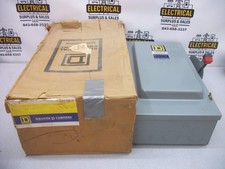 SQUARE D DISCONNECT TYPE 1 HU363 100AMP 600VOLT 3POLE NON-FUSIBLE NIB