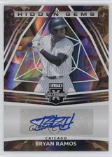 2022 Panini Elite Extra Edition Hidden Gems Black Bryan Ramos #HG-BR Auto 19sj