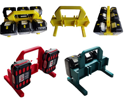 Akkuhalter Transportbox für Makita Metabo Einhell Bosch Parkside Akku 14,4 18V