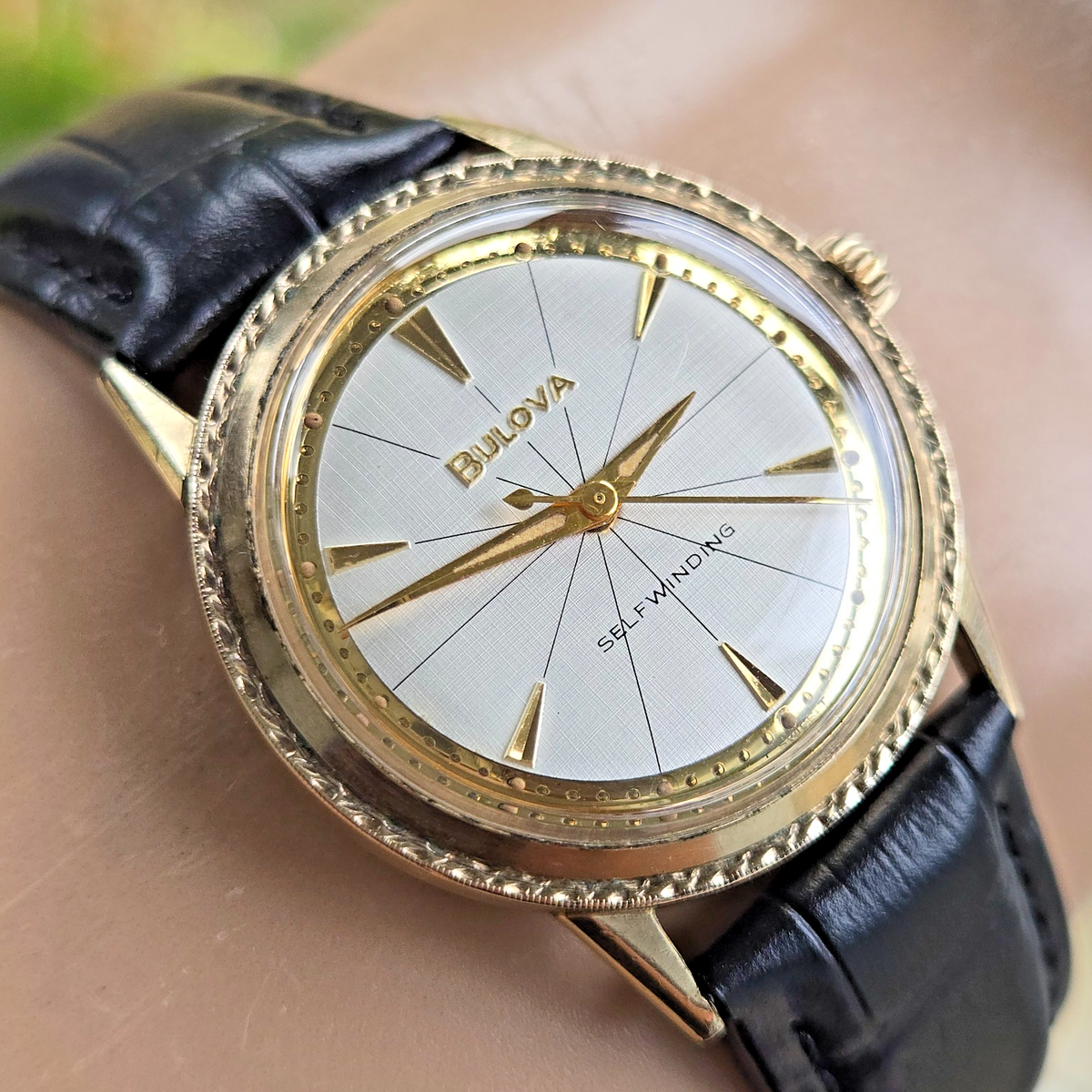 Vintage BULOVA Jet Clipper 