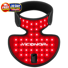 Red Light Therapy for Neck and Chest, Red Light Therapy for Face and Neck Device