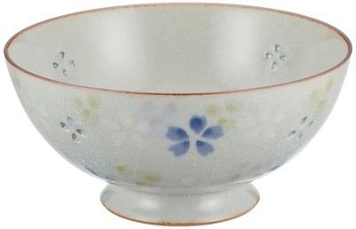 Hamatou Hasami Ware Tenryu Kiln 4.5-Inch Rice Bowl, Approximately 15Cm In Diame_