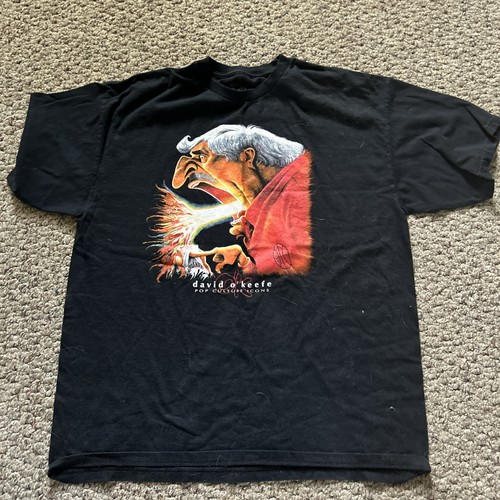 Rare David O'Keefe Indiana Hoosiers Bobby Knight Pop Culture Icons Tee, Men’s XL