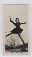 1935 JA Pattreiouex Sporting Celebrities Tobacco Sonja Henie #2 11bd