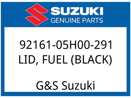 LID, FUEL (BLACK)