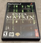 Enter the Matrix (Sony PlayStation 2, PS2) Complete CIB w/ Manual - TESTED