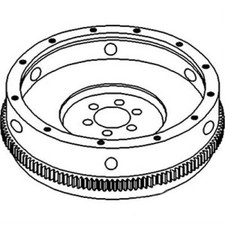 Flywheel With Ring Gear Fits International 656 666 686 396420r91