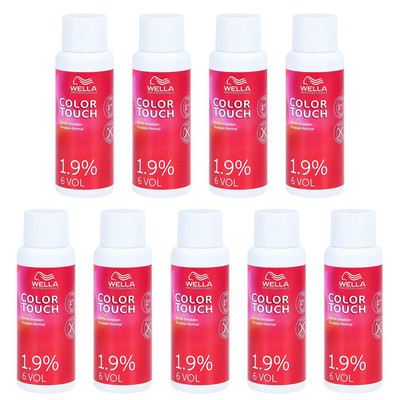 9 x Wella Color Touch Oxidant 1,9% 60 ml