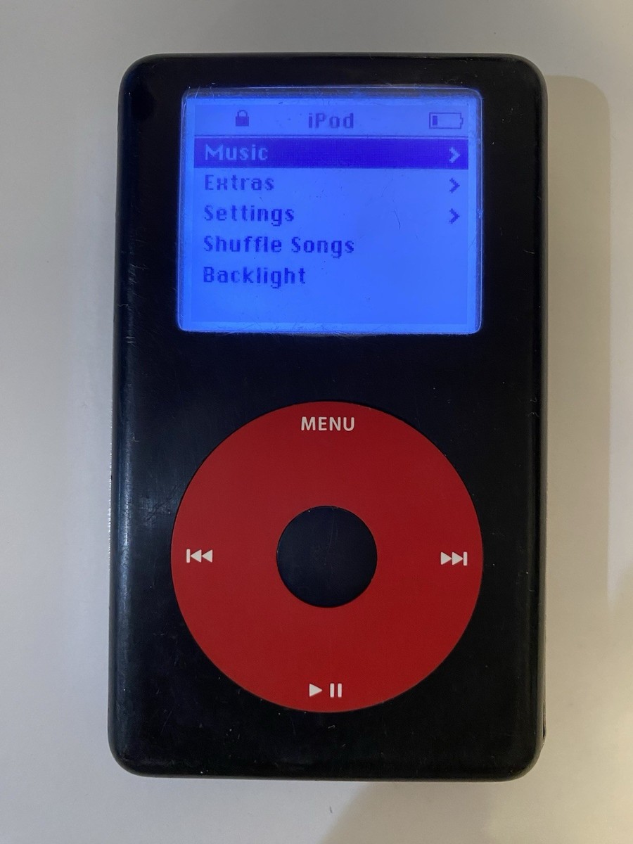 Apple iPod classic 4th Generation U2 Edition Black/Red (20 GB