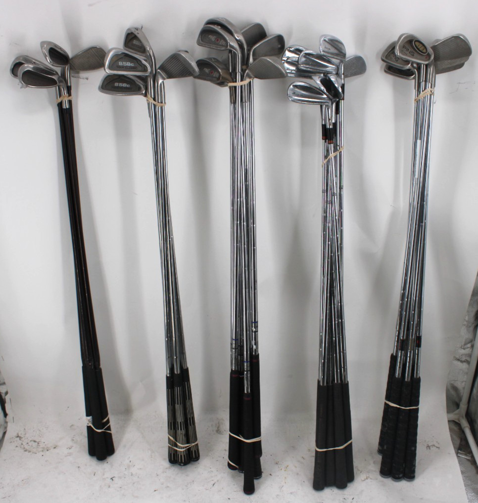 Lot of 5+ Golf Clubs-Assorted Lofts & Flexes Left-Right-Iron Sets