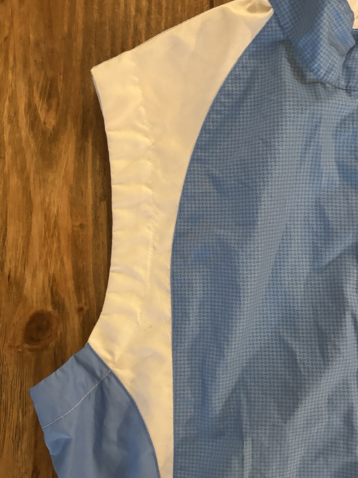 IlllumiNITE Hi-Vis Full Zip Vest Cycling Running Women’s Medium Light Blue