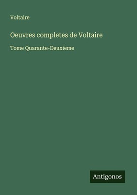 Voltaire | Oeuvres completes de Voltaire | Taschenbuch | Französisch (2025)