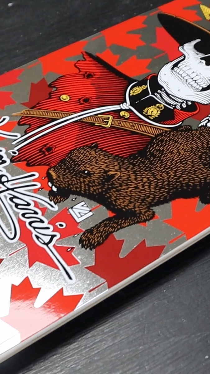 Skateboard deck POWELL PERALTA Kevin Harris freestyle mirror