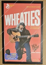 A Grateful Box of Wheaties, the Jerry Edition 11"x17" Framed Lot Print, SYF, JGB