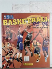NBA Basketball 1995 - 1996 Sticker Album Panini - 51/228 stickers completed