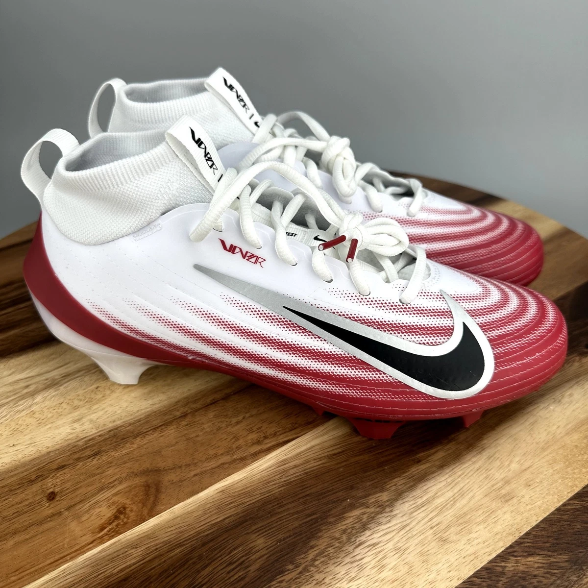 Nike Zoom Air Vapor Pro 1　White　27.0㎝　V Nike Vapor Pro 1 Men's Football Cleat - White | Hibbett