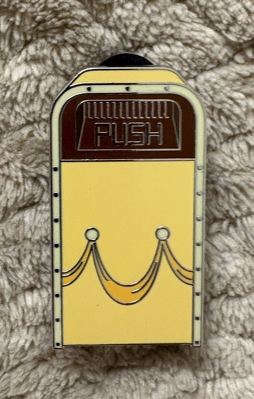 Disney Belle Character Trash Bins Trash Can Mystery Pin 2025 Beauty & The Beast