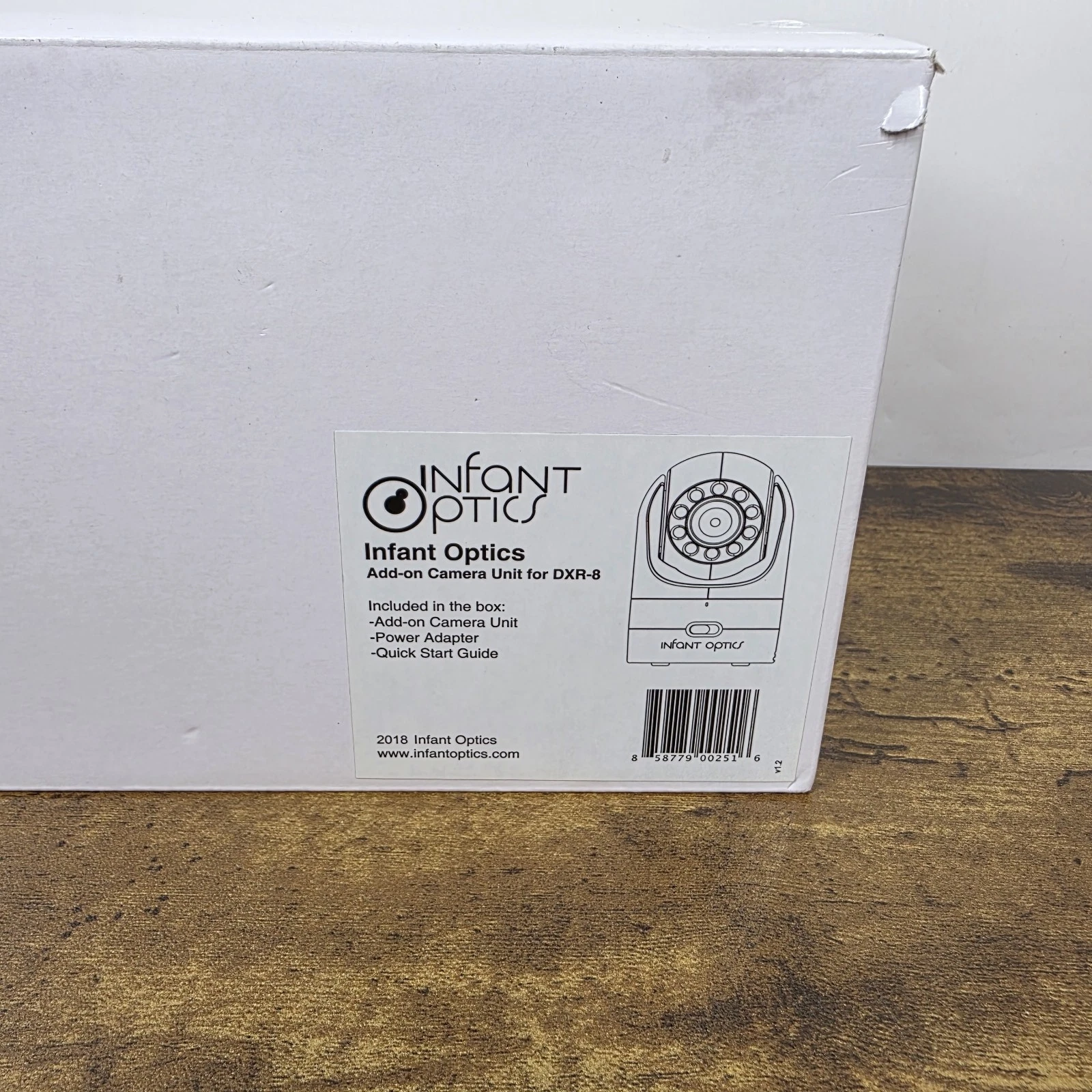 Infant Optics - DXR-8 Add-on Cam Camera Unit - White