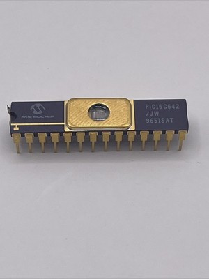PIC16C642/JW, PIC 16C Microcontroller IC 8-Bit 20MHz 7KB (4K x 14) EPROM, UV