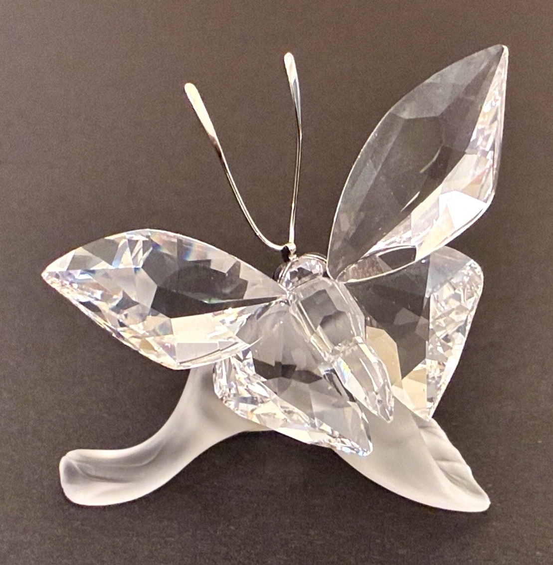 Swarovski Butterfly On Leaf for sale | eBay