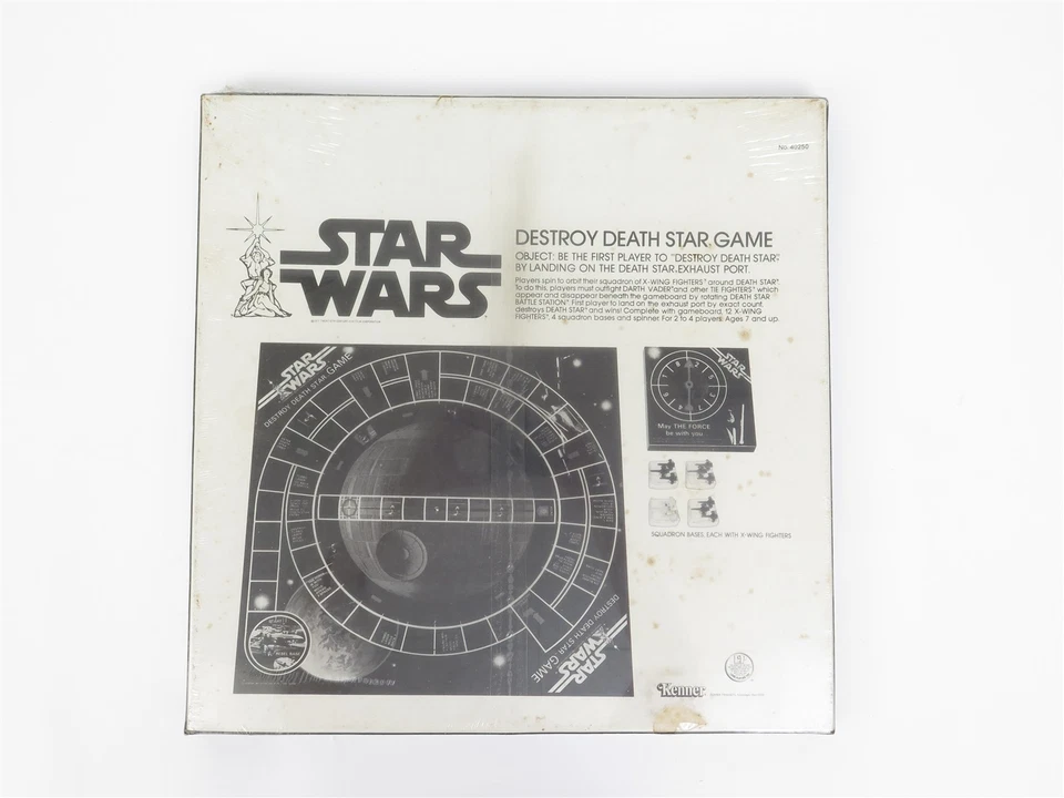 Nuevo de Lote Antiguo 1977 Star Wars Juego de Mesa Destruir Estrella de la Muerte Juego No. 40250 Kenner Foto 2 de 4