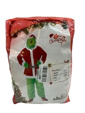 Merry Christmas Grinch Costume Size Med Party Supplies Jacket Pants Mask Glove