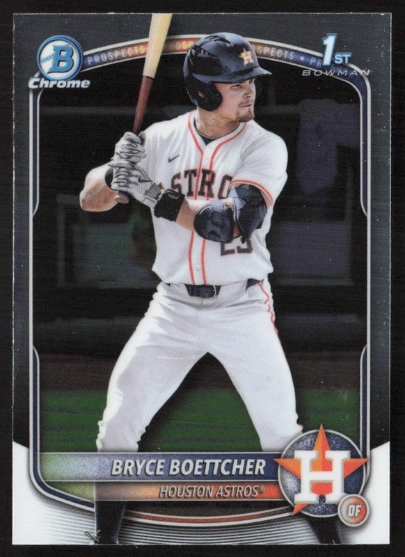 2025 Bowman Chrome Prospects Bryce Boettcher #BCP-243 GS1-2