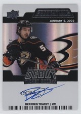 2023 Credentials 2022-23 Update Debut Ticket Access /299 Brayden Tracey Auto ry5
